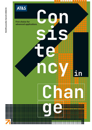 Miniature AT&S Austria Technologie & Systemtechnik Rapport de durabilité 2020-2021