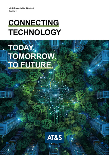 Miniature AT&S Austria Technologie & Systemtechnik Rapport de durabilité 2023-2024