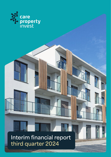 Miniature Care Property Invest NV Rapport trimestriel 2024-q3
