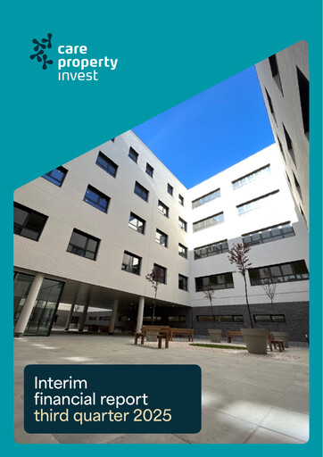 Miniature Care Property Invest NV Rapport trimestriel 2025-q3