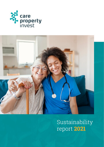 Vorschaubild Care Property Invest NV Nachhaltigkeitsbericht 2021