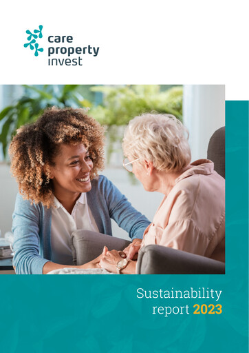 Vorschaubild Care Property Invest NV Nachhaltigkeitsbericht 2023