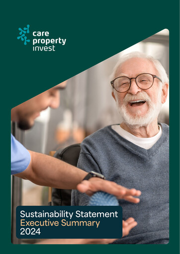 Thumbnail Care Property Invest NV Sustainability Report 2024