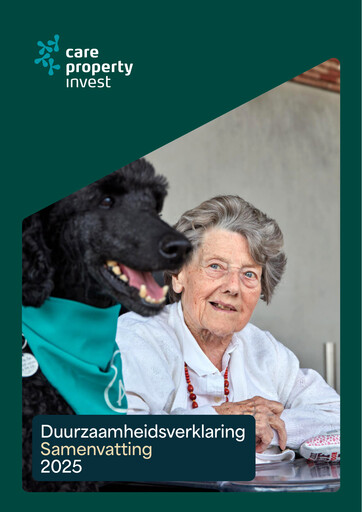 Thumbnail Care Property Invest NV Sustainability Report 2025