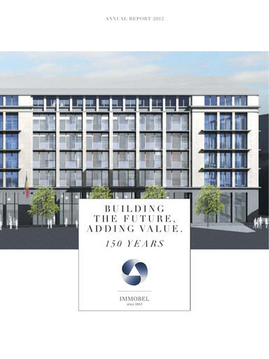 Miniature Immobel Rapport annuel 2012