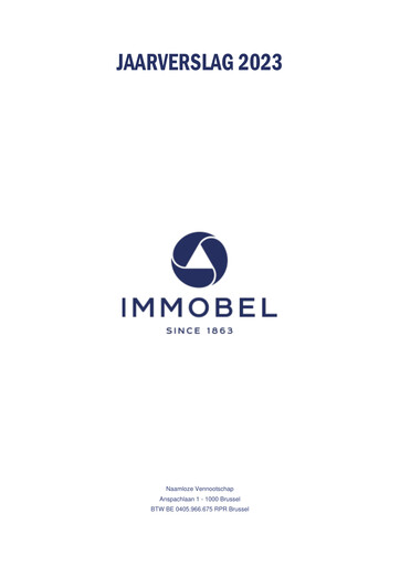 Thumbnail Immobel Annual Report 2023