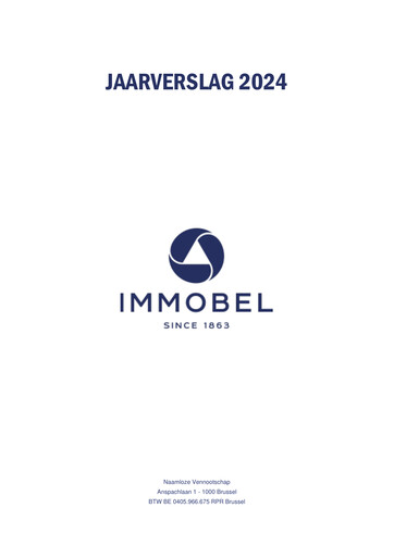 Thumbnail Immobel Annual Report 2024