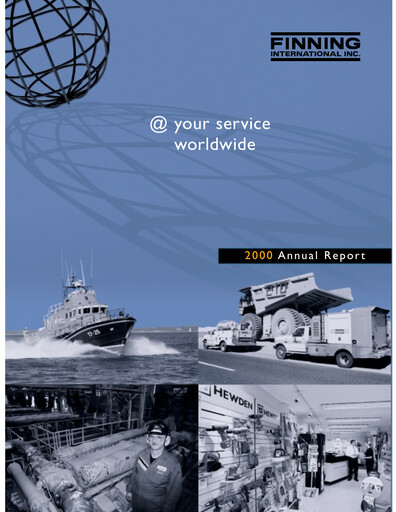 Thumbnail Finning Annual Report 2000