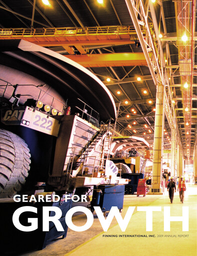 Thumbnail Finning Annual Report 2009