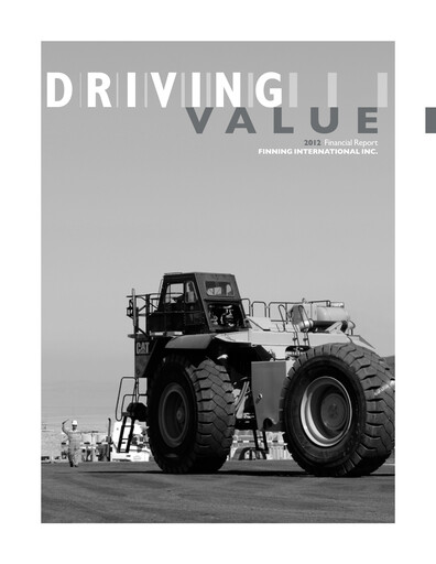 Thumbnail Finning Financial Statement 2012