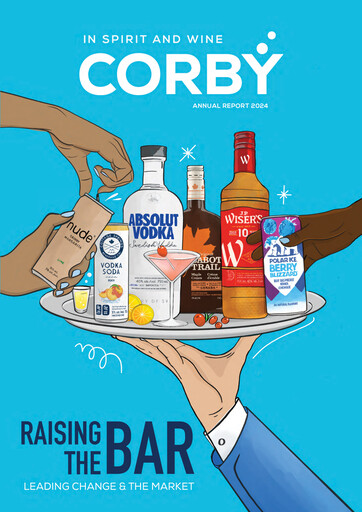Miniature Corby Spirit and Wine Rapport annuel 2024