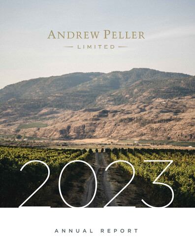 Thumbnail Andrew Peller
 Annual Report 2023