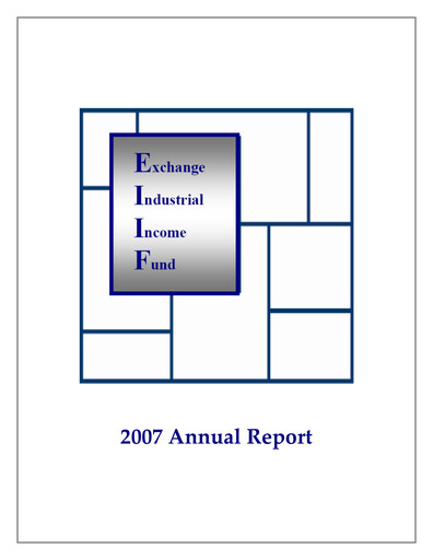 Thumbnail Exchange Income Corporation Annual Report 2007