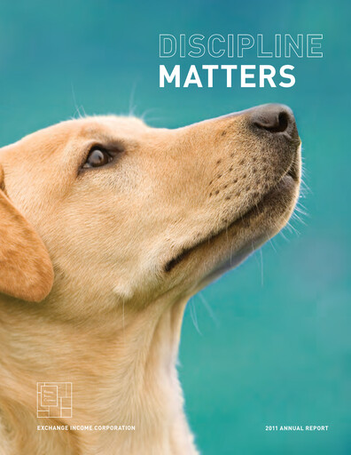 Thumbnail Exchange Income Corporation Annual Report 2011