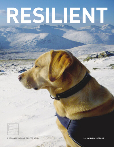 Thumbnail Exchange Income Corporation Annual Report 2014