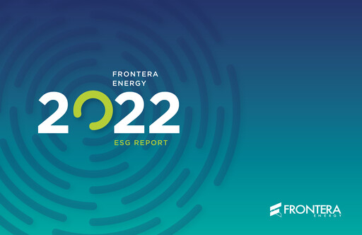 Thumbnail Frontera Energy ESG Report 2022