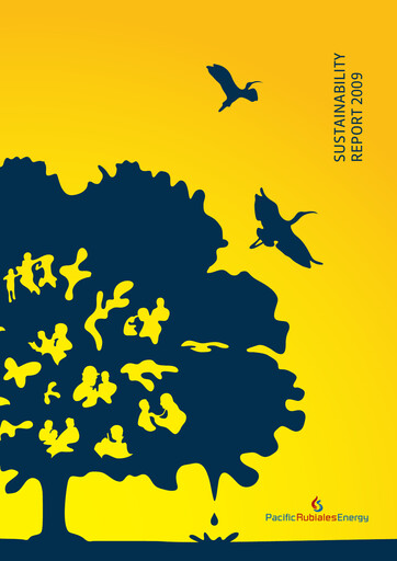 Thumbnail Frontera Energy Sustainability Report 2009