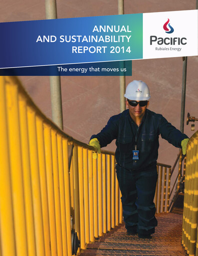 Thumbnail Frontera Energy Sustainability Report 2014