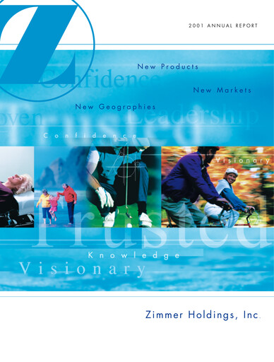 Thumbnail Zimmer Biomet Annual Report 2001