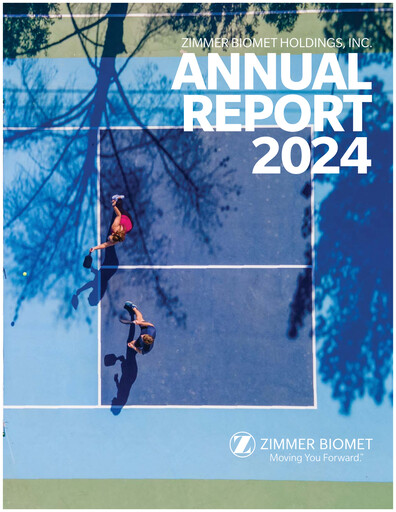 Thumbnail Zimmer Biomet Annual Report 2024