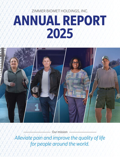 Thumbnail Zimmer Biomet Annual Report 2025