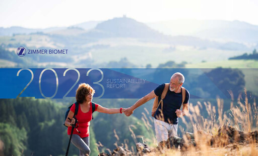 Thumbnail Zimmer Biomet Sustainability Report 2023