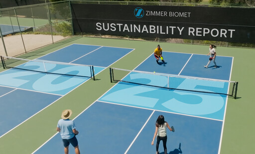 Miniature Zimmer Biomet Rapport de durabilité 2025