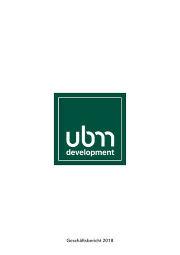 Thumbnail UBM Development Annual Report 2018