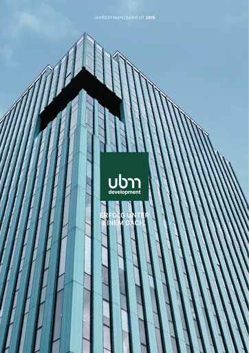 Vorschaubild UBM Development Finanzbericht 2015