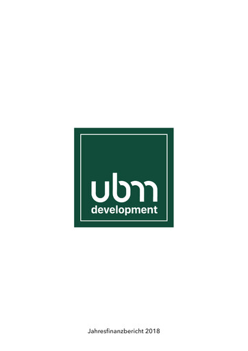 Vorschaubild UBM Development Finanzbericht 2018