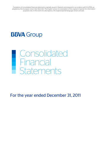 Thumbnail UBM Development Financial Statement 2011