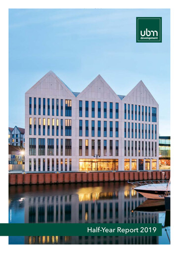 Miniature UBM Development Rapport semestriel 2019-h1