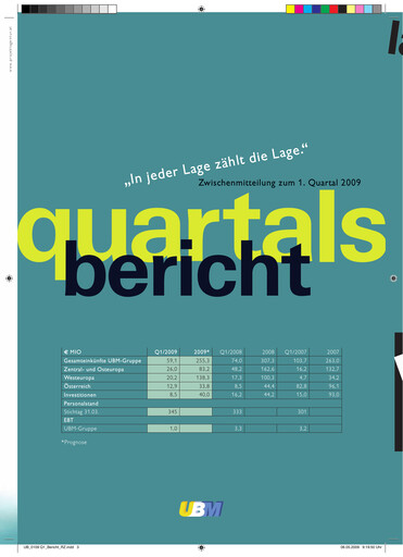 Thumbnail UBM Development Quarterly Report 2009-q1