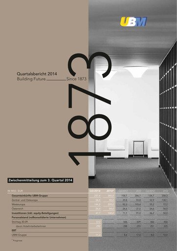 Thumbnail UBM Development Quarterly Report 2014-q3