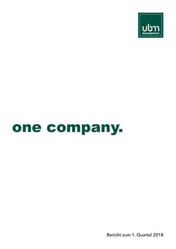 Thumbnail UBM Development Quarterly Report 2018-q1
