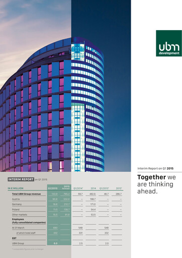 Thumbnail UBM Development Quarterly Report 2015-q1
