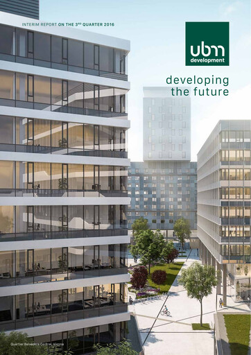 Thumbnail UBM Development Quarterly Report 2016-q3