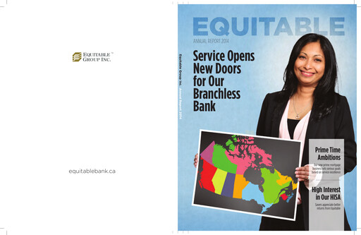 Thumbnail EQB (Equitable Bank) Annual Report 2014