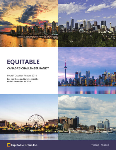 Thumbnail EQB (Equitable Bank) Annual Report 2018