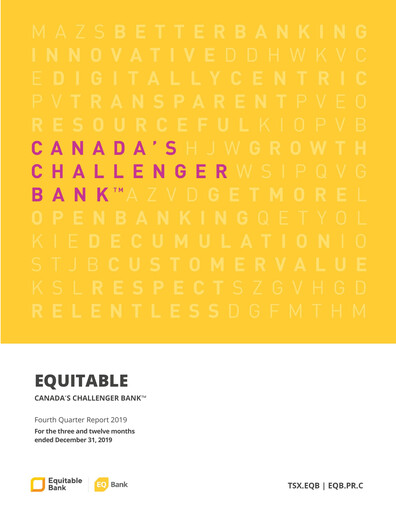 Thumbnail EQB (Equitable Bank) Annual Report 2019
