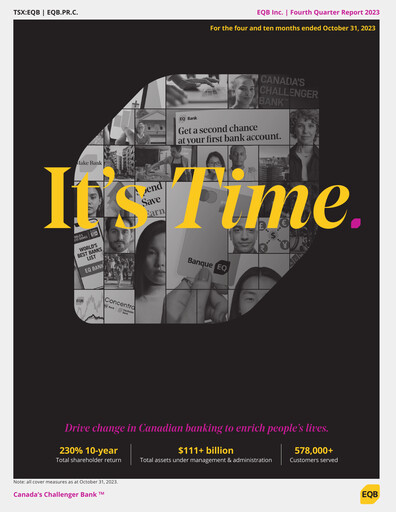 Thumbnail EQB (Equitable Bank) Annual Report fy2023