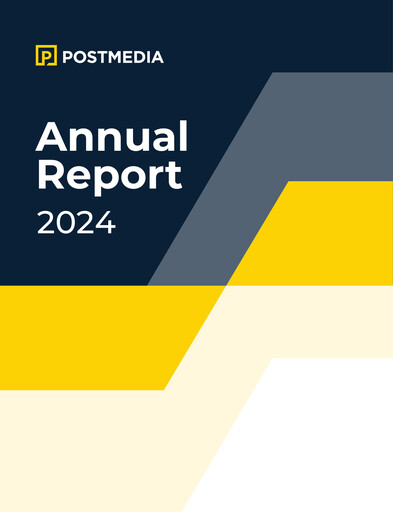 Miniature Postmedia Network Canada Rapport annuel 2024