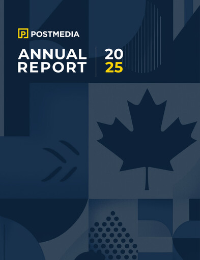 Thumbnail Postmedia Network Canada Annual Report 2025