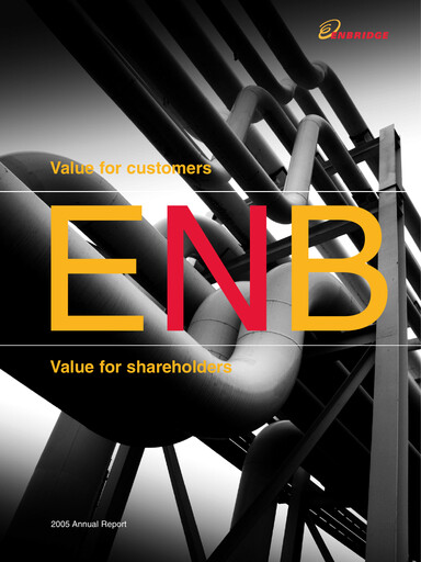 Thumbnail Enbridge Annual Report 2005