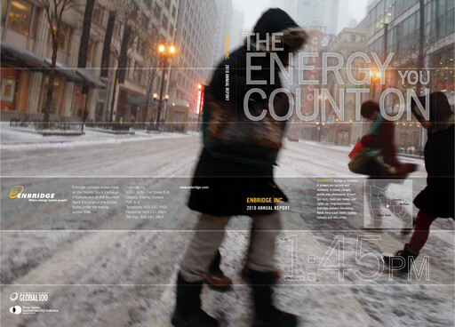 Miniature Enbridge Rapport annuel 2010