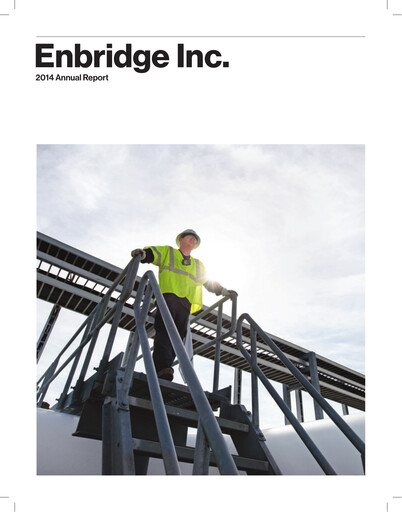 Thumbnail Enbridge Annual Report 2014