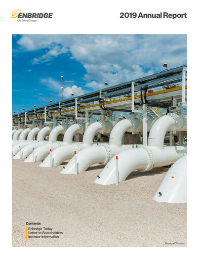 Thumbnail Enbridge Annual Report 2019