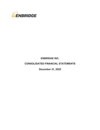 Thumbnail Enbridge Financial Statement 2025