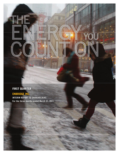 Thumbnail Enbridge Quarterly Report 2011-q1