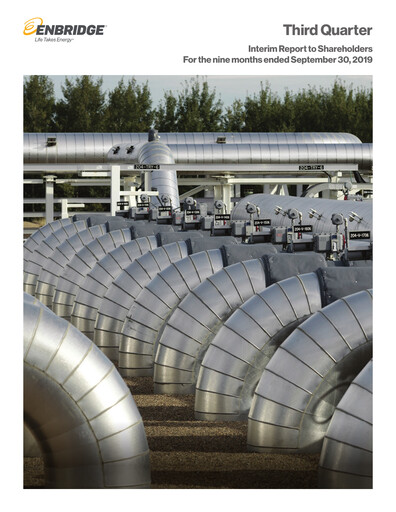 Thumbnail Enbridge Quarterly Report 2019-q3